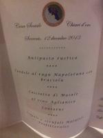 Menu cena